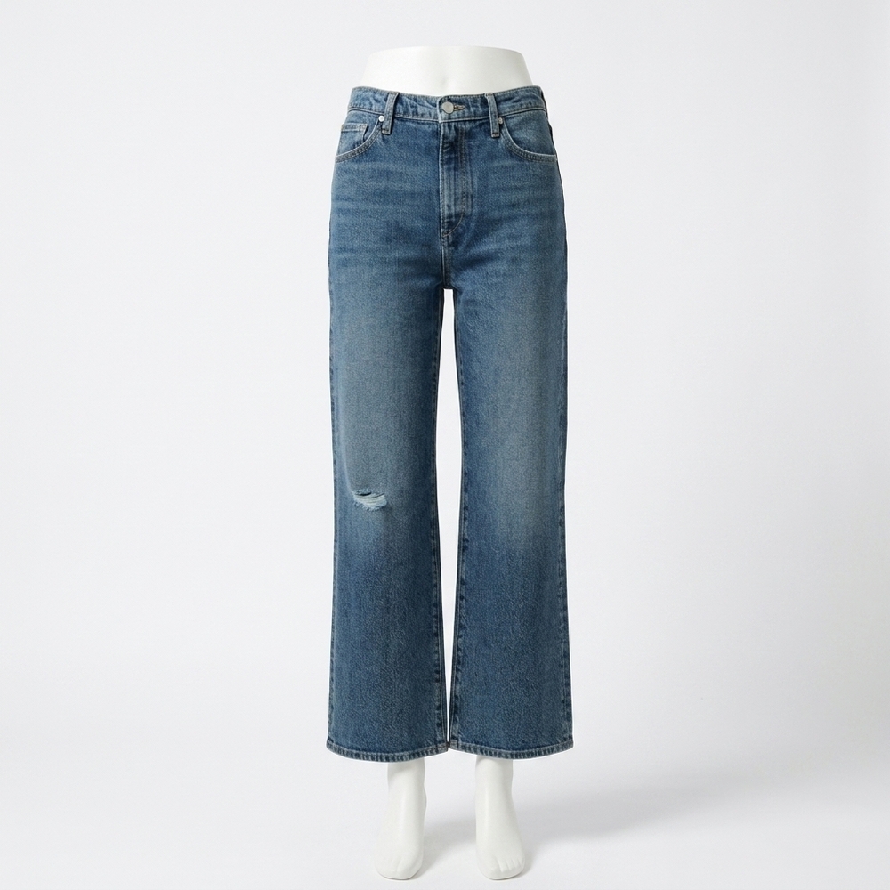 NEW JOE'S JEANS women's blake wide leg jeans in piazza grind